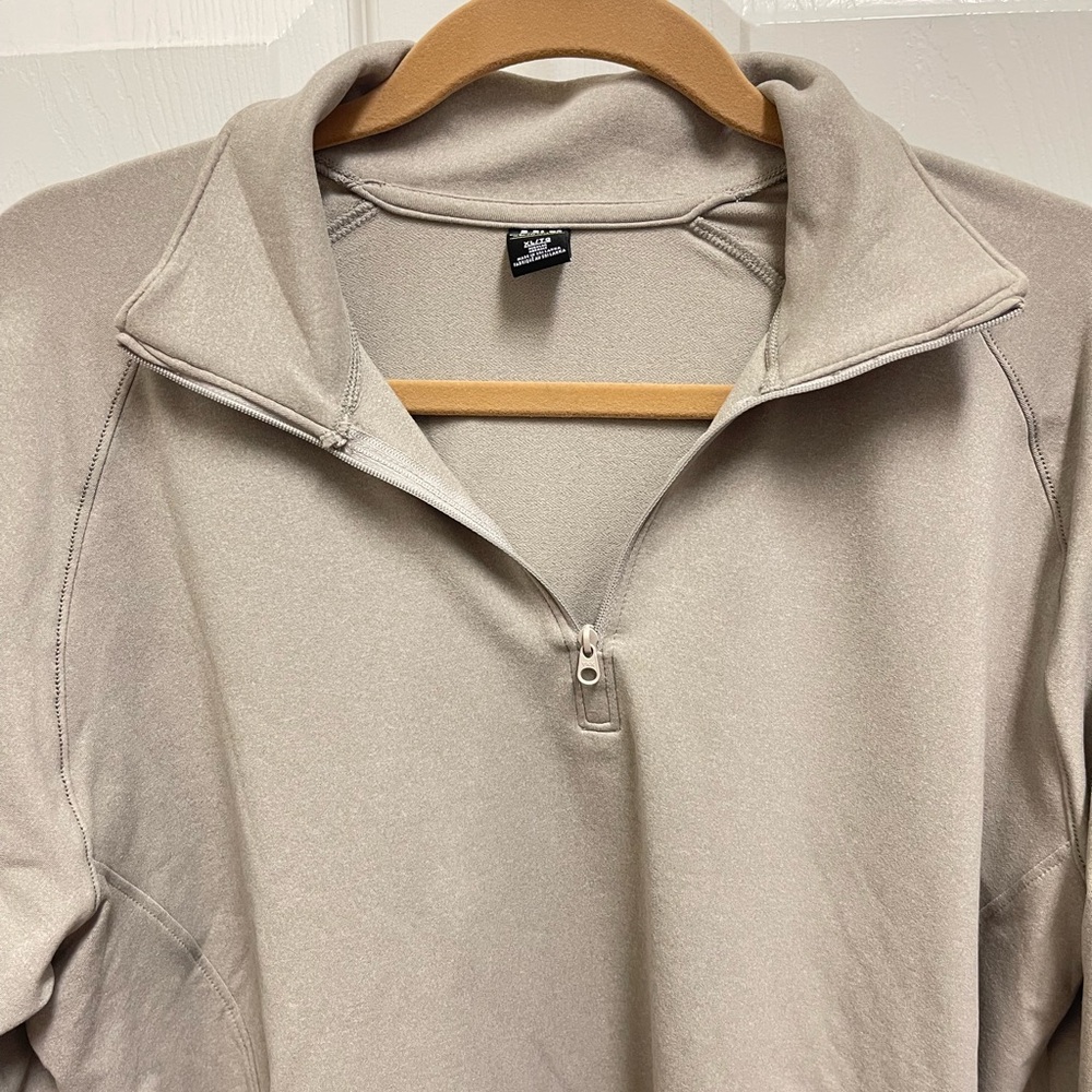 Helly Hansen Grey Quarter Zip Pullover - image 2